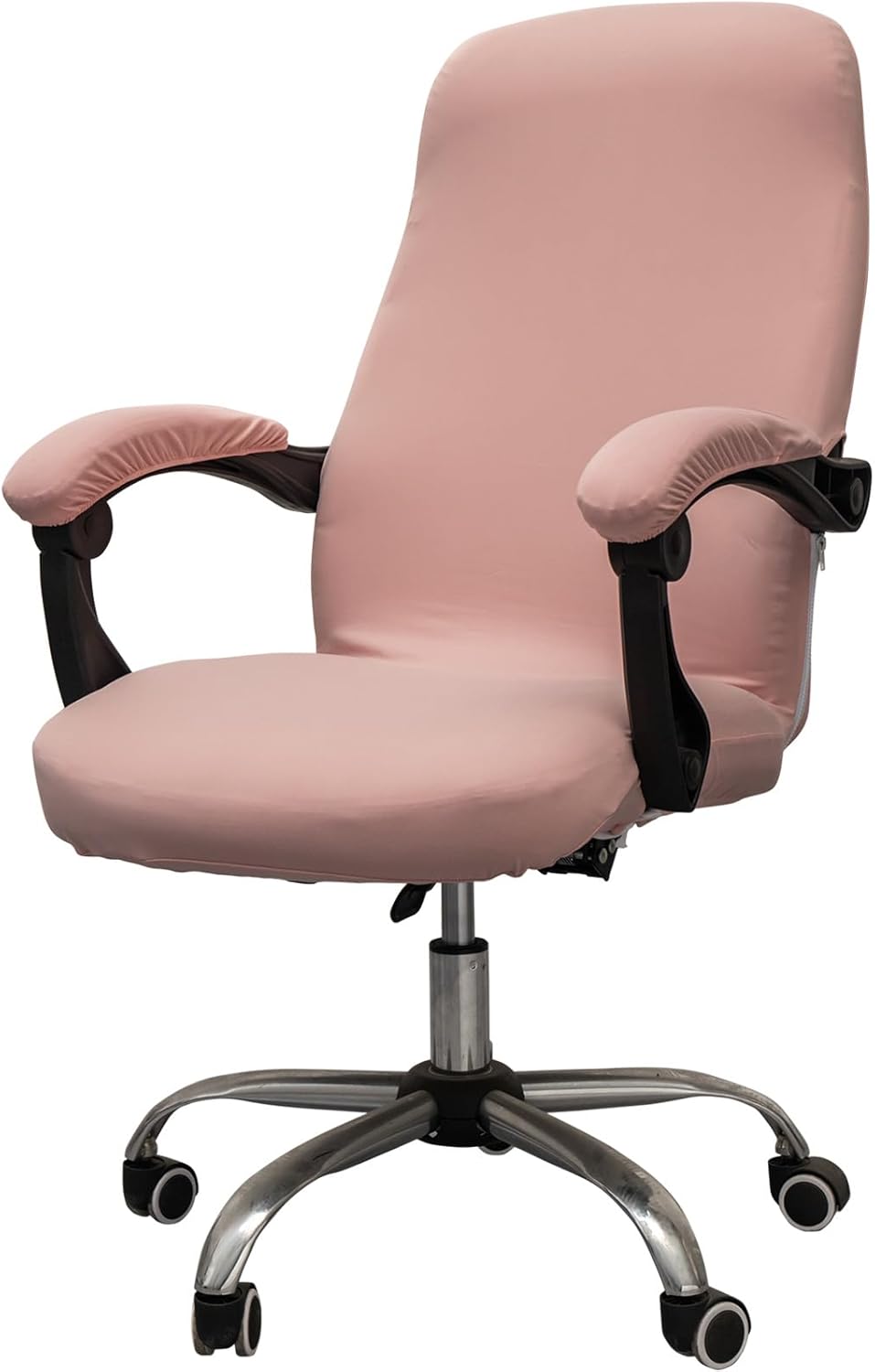 Pink Stretch Office Chair Cover - Universal Size L