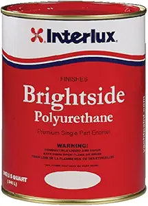 Interlux Y4351 QT Brightside Polyurethane Paint in Light Blue
