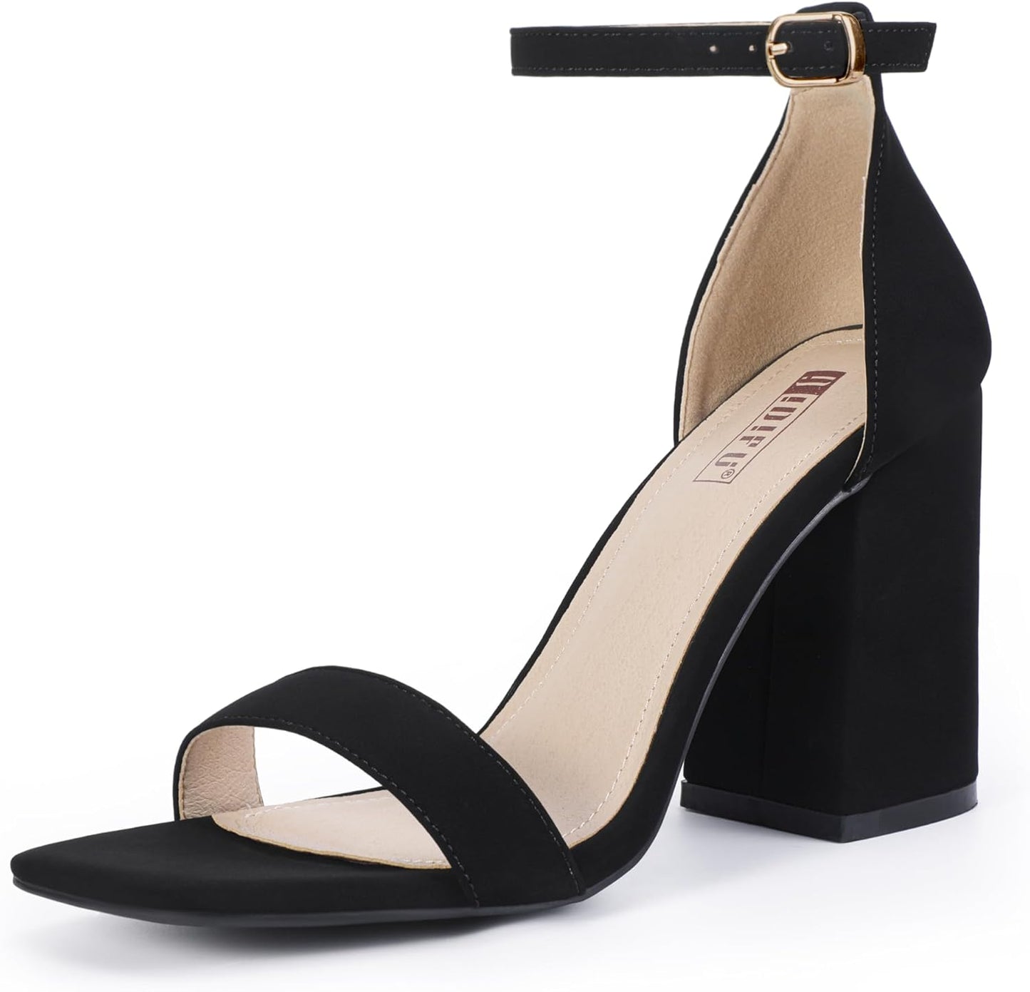 IDIFU Chunky Block Heels for Wedding Party Dress Sandals