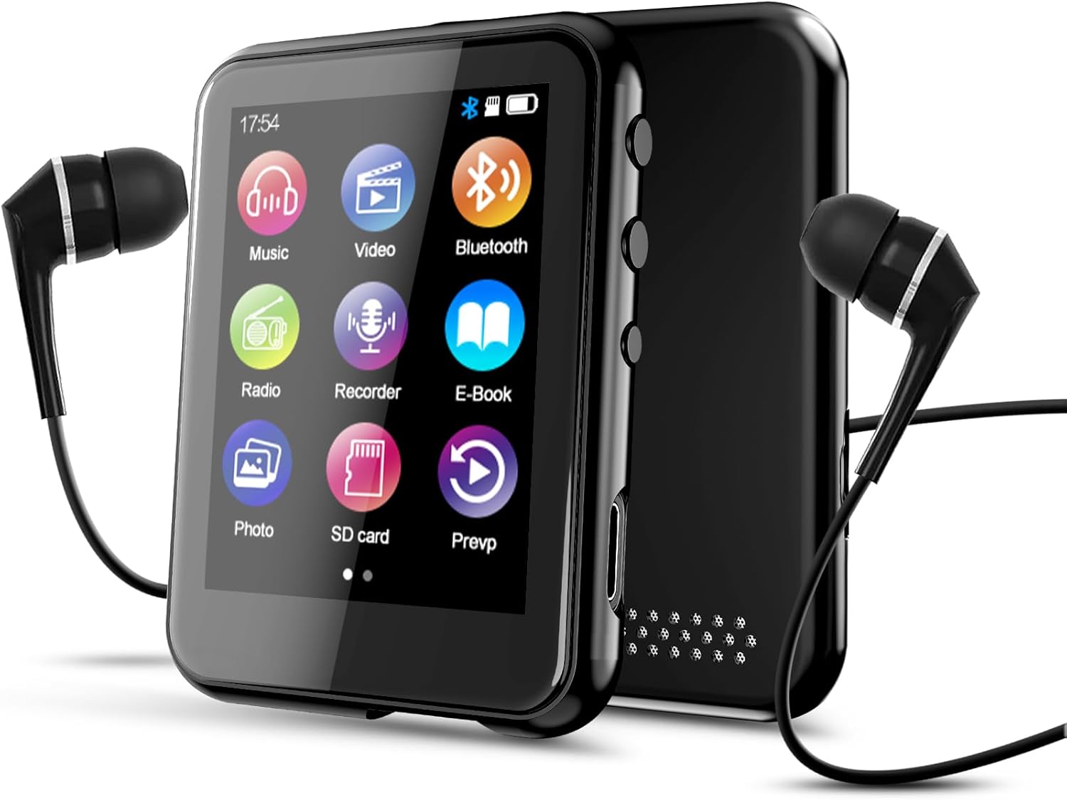 64GB MP3 Player with Bluetooth 5.3 for Kids and Adults