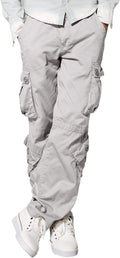 Match Men's Wild Cargo Pants - Durable Cotton Regular Fit