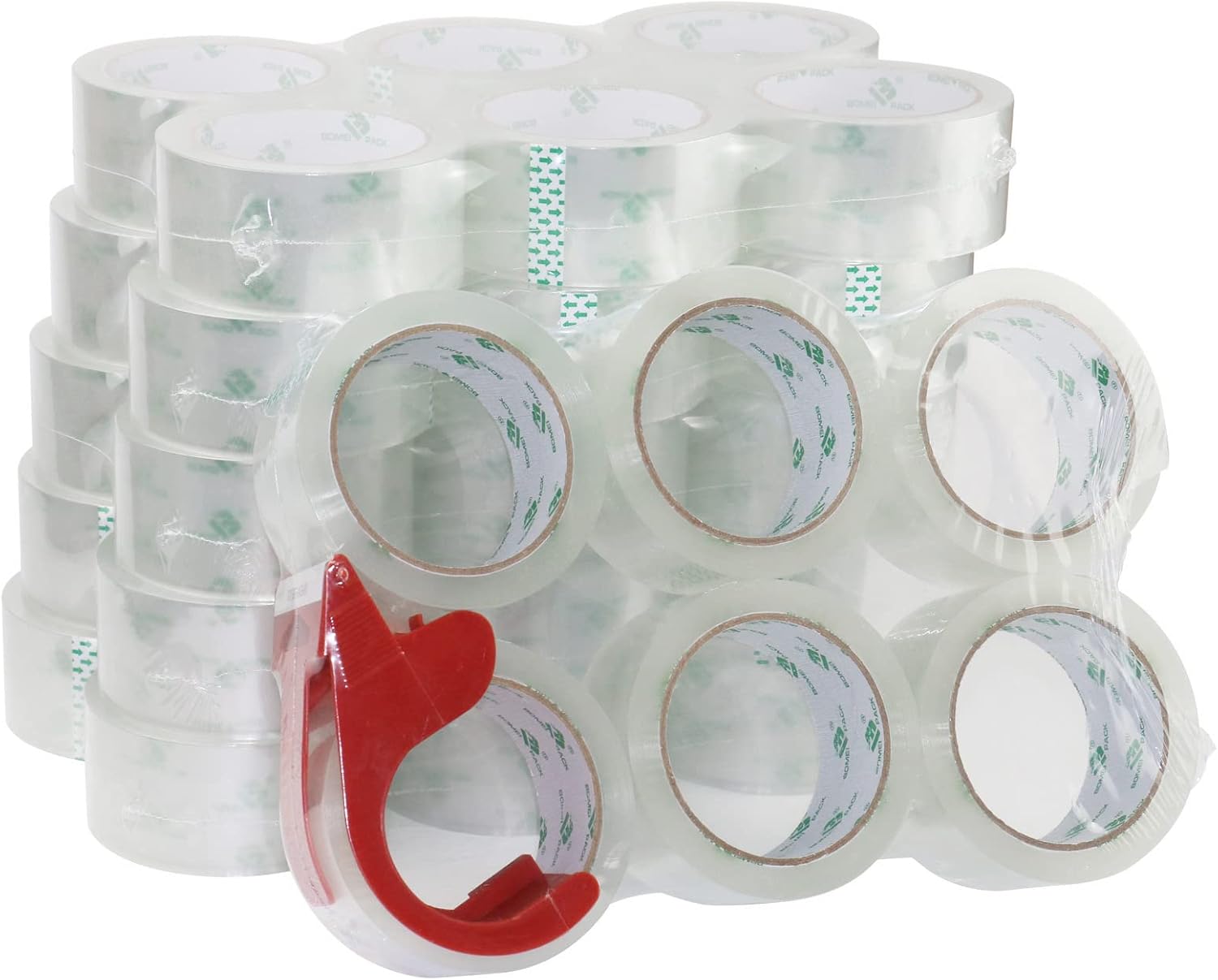 BOMEI PACK 36 Rolls No Noise Silent Clear Packing Tape Review