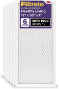 Filtrete 12x30x1 AC Furnace Air Filter for Cleaner Air