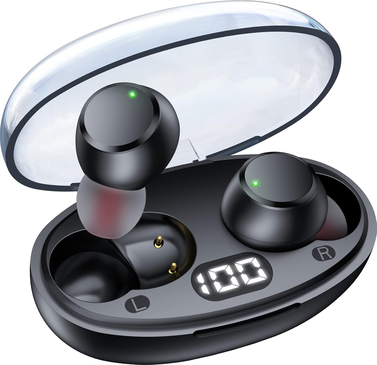 ZINGBIRD Wireless Earbuds: Ultra-Light, Waterproof & Mini - Perfect for Sports!