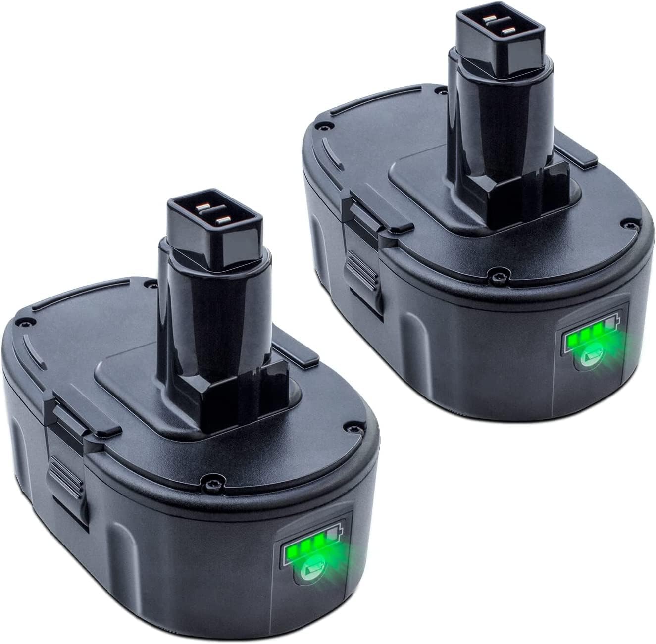 DTK 2Pack 7.0Ah Lithium-Ion Battery Replacement for Dewalt 18V
