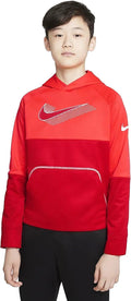 Nike Therma-FIT Big Kids' Graphic Pullover Training Hoodie - Warm