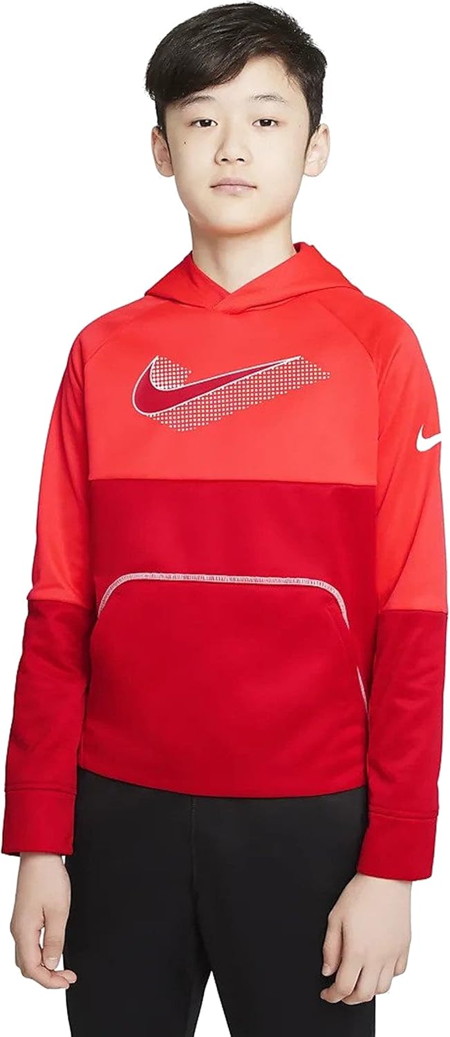 Nike Boys' Therma-FIT Graphic Hoodie - Stay Warm in Style!