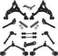 Front Steering & Suspension Kit Control Arm Ball Joint Tie Rods