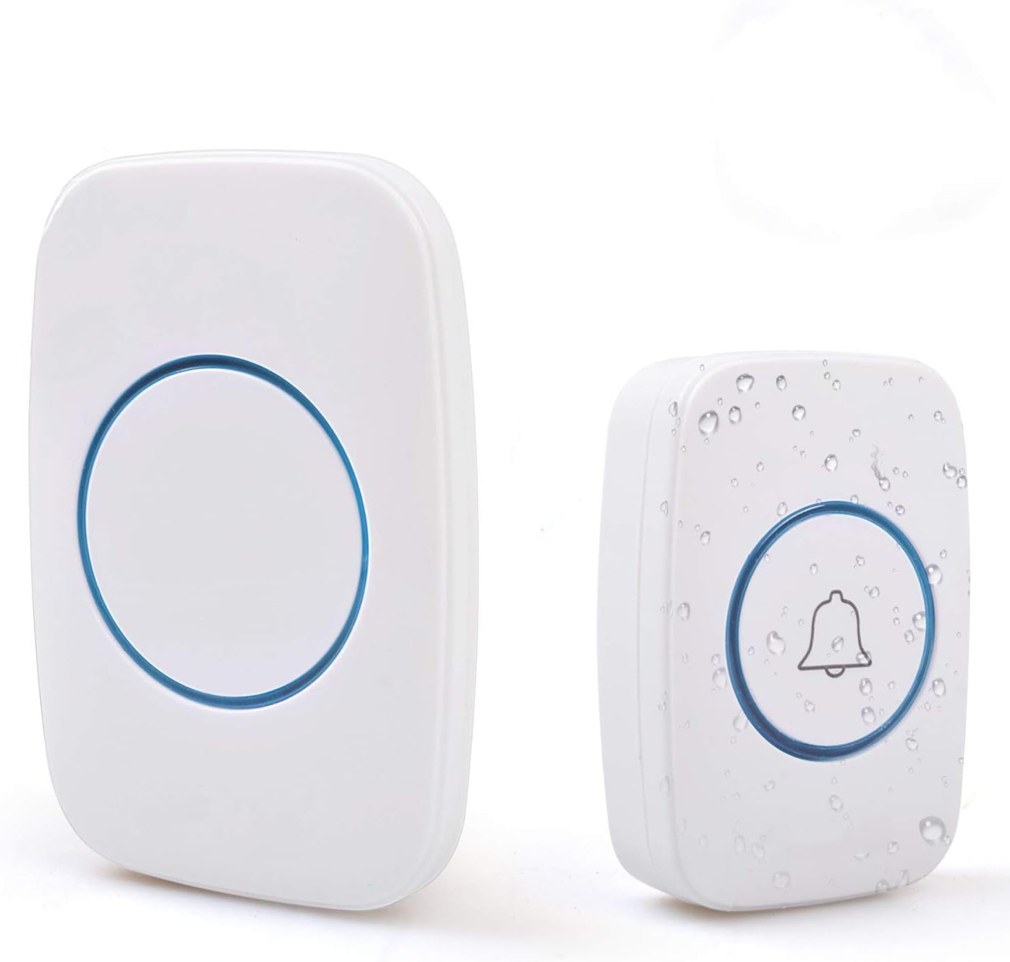 Wireless Doorbell Kit: Waterproof, 500ft Range, Adjustable Volume