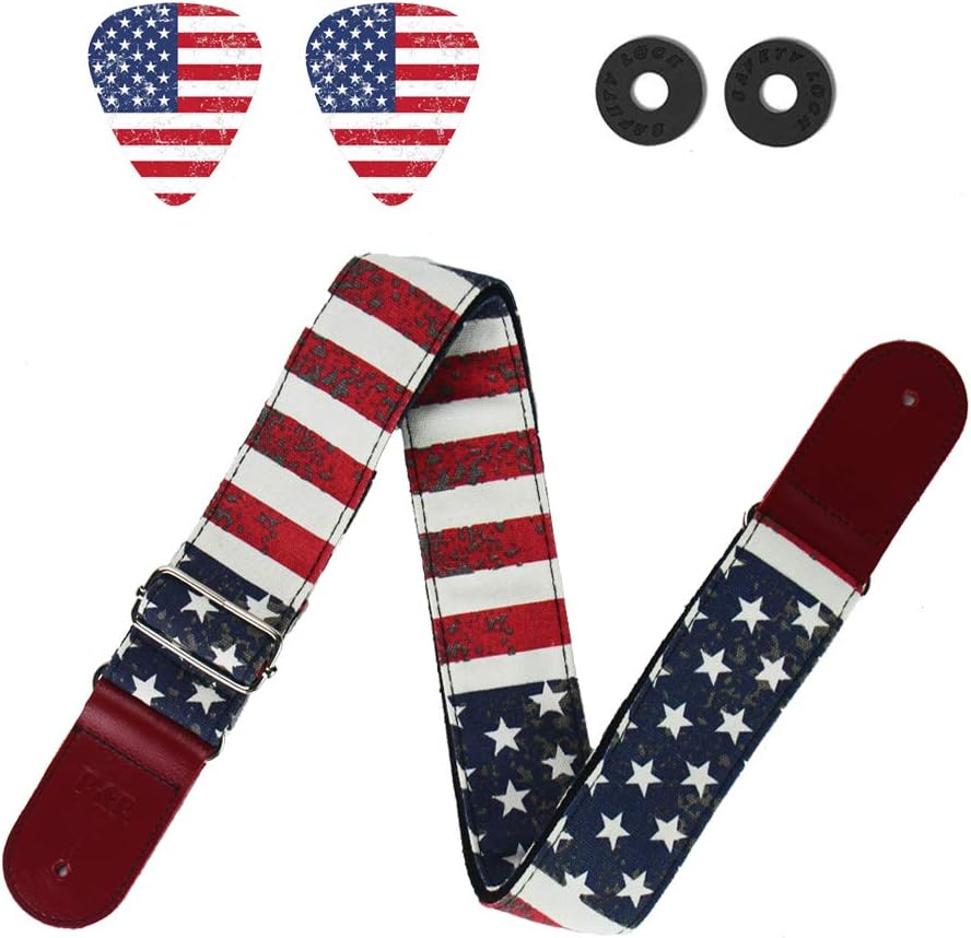 QIELIZI Guitar Strap Set: Secure, Stylish & Complete!