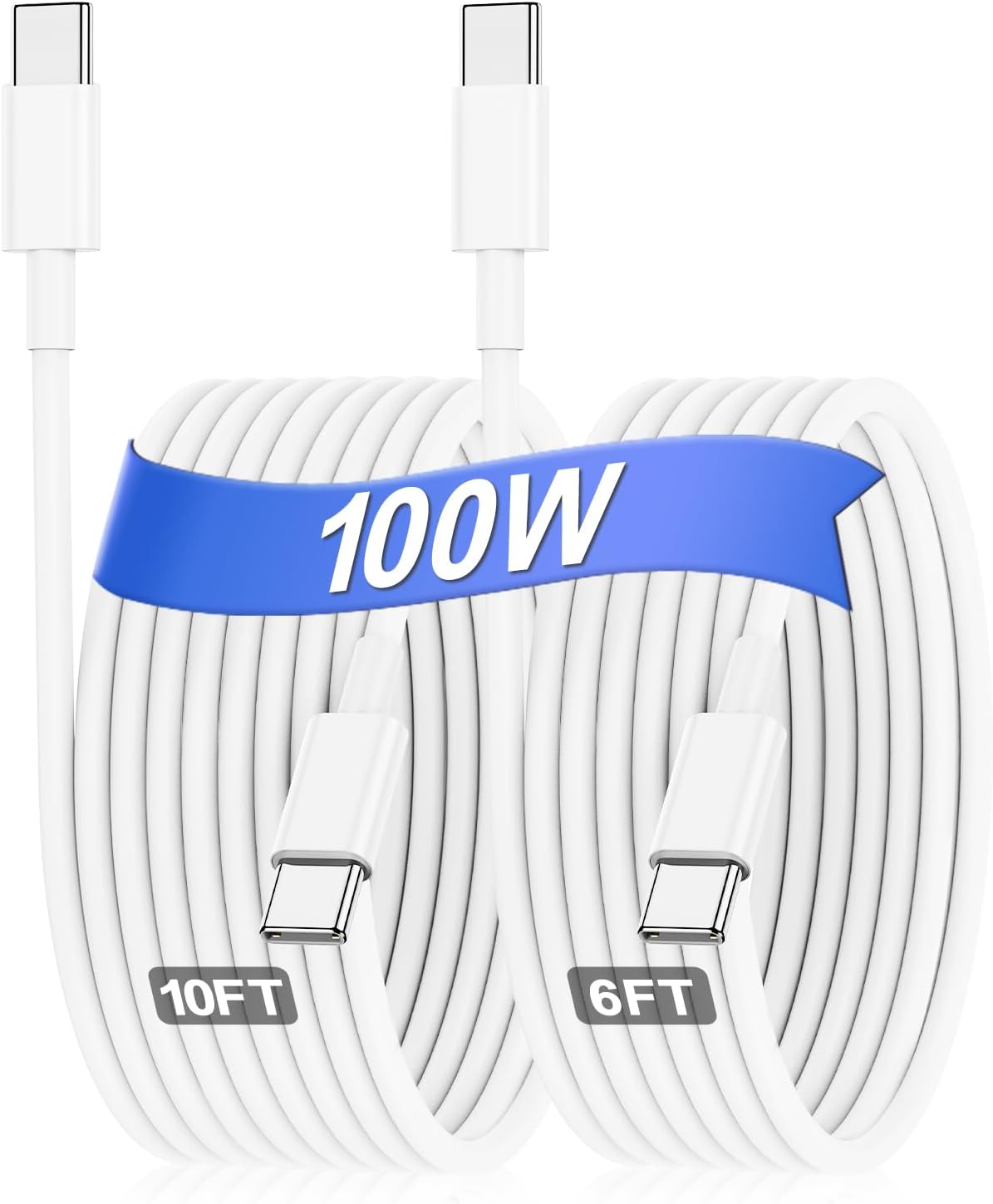 MFi Certified 100W USB C Fast Charger - 2-Pack