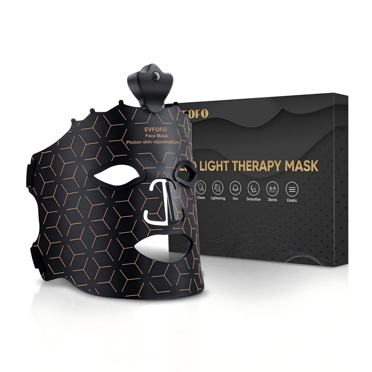 Red Light Therapy Mask for Face with 7 Colors LED Light Therapy