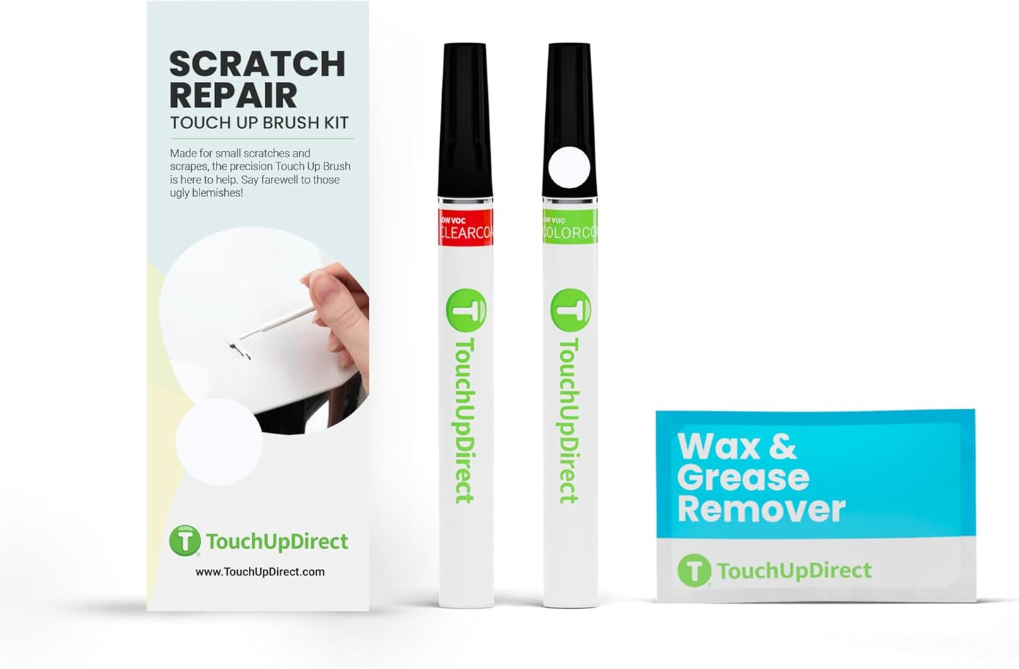 TouchUpDirect PW7/GW7 Bright White Scratch Repair Paint Kit
