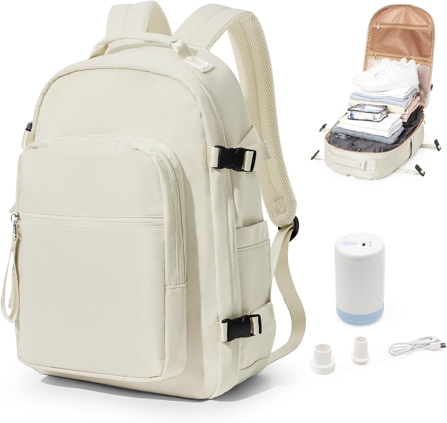 Vacuum Backpack With Pump: Ideal Travel Companion for All