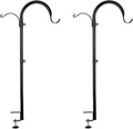 Three Span Deck Hook 37 in Multi-Hook for Hanging Plants & Feeders