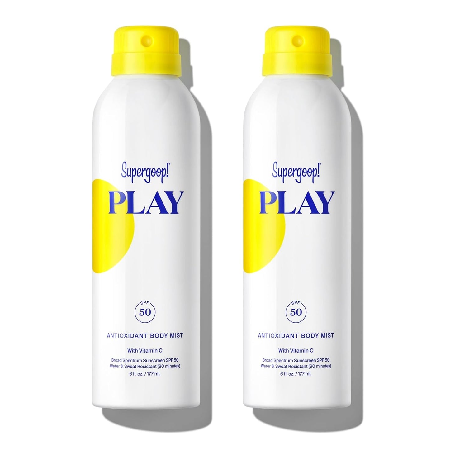 Supergoop! PLAY SPF 50 Antioxidant Body Mist for Active Days