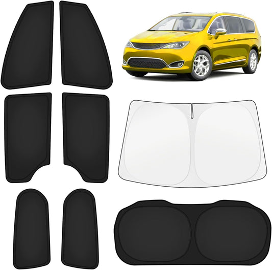 KUST Car Window Shades for Chrysler Pacifica 2017-2026 Full Set