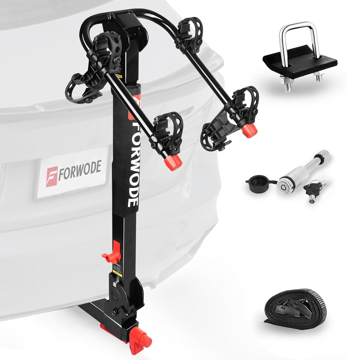 Forwode 2 Bike Hitch Mount Rack for Easy Bicycle Transport