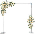 10x10 ft Backdrop Stand Square Wedding Arch Stand - Portable Pipe Kit