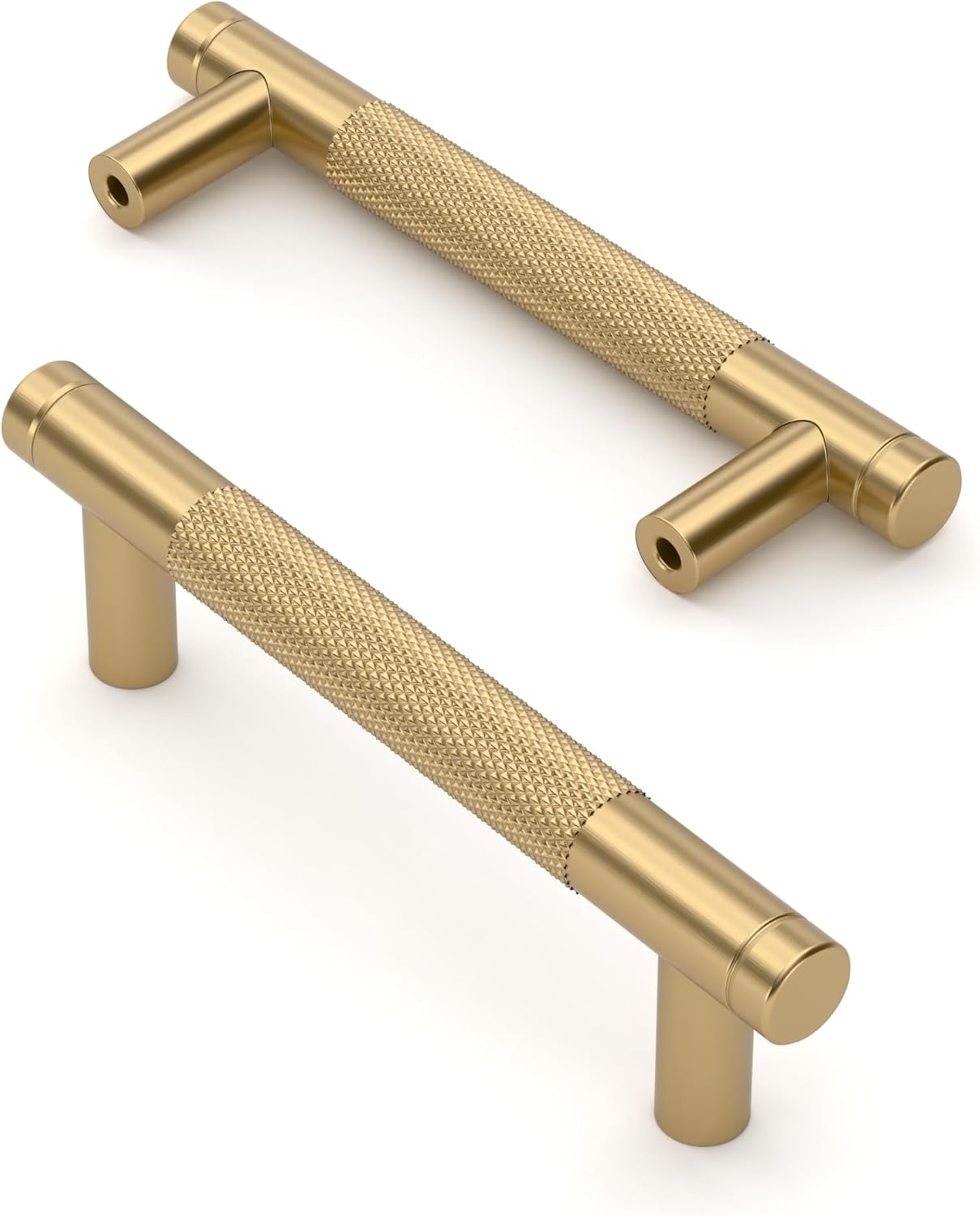 Asidrama 10 Pack 3.75 Inch Champagne Bronze Cabinet Pulls