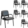 Sweetcrispy Office Reception Guest Chair Set of 6 - Comfortable