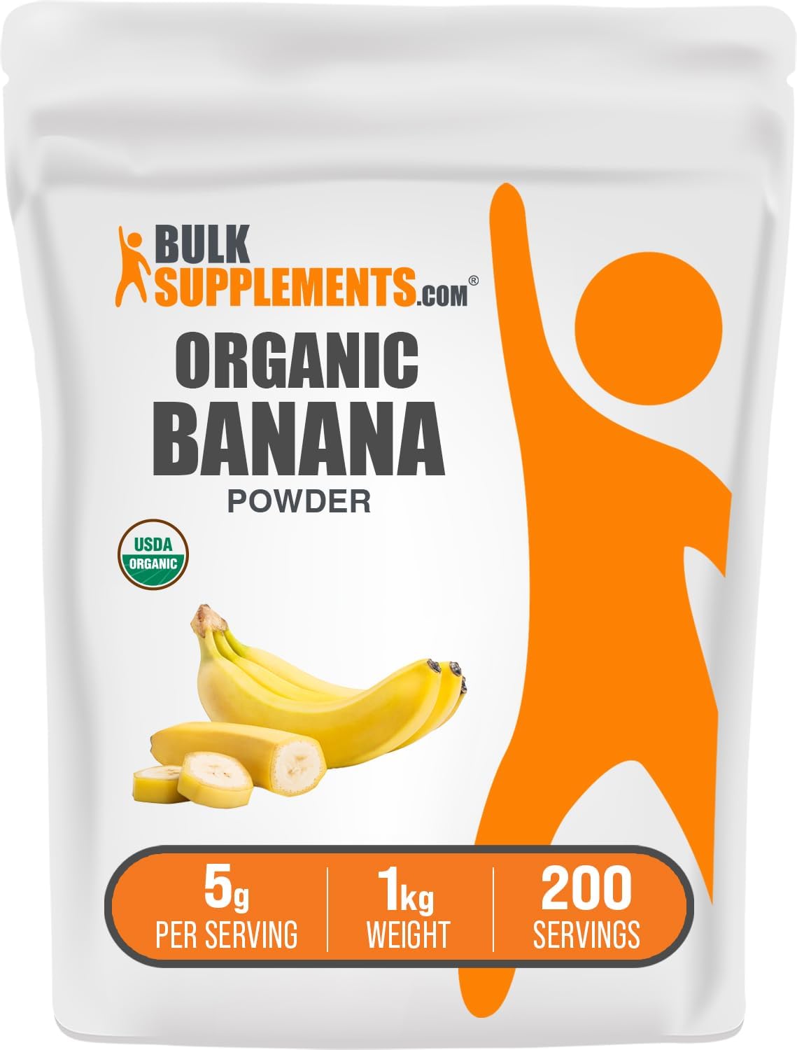 Organic Banana Powder - Nutrient Rich & Gluten Free Supplement