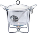 4 Quart Soup Warmer for Parties Buffet - Stainless Steel Tureen