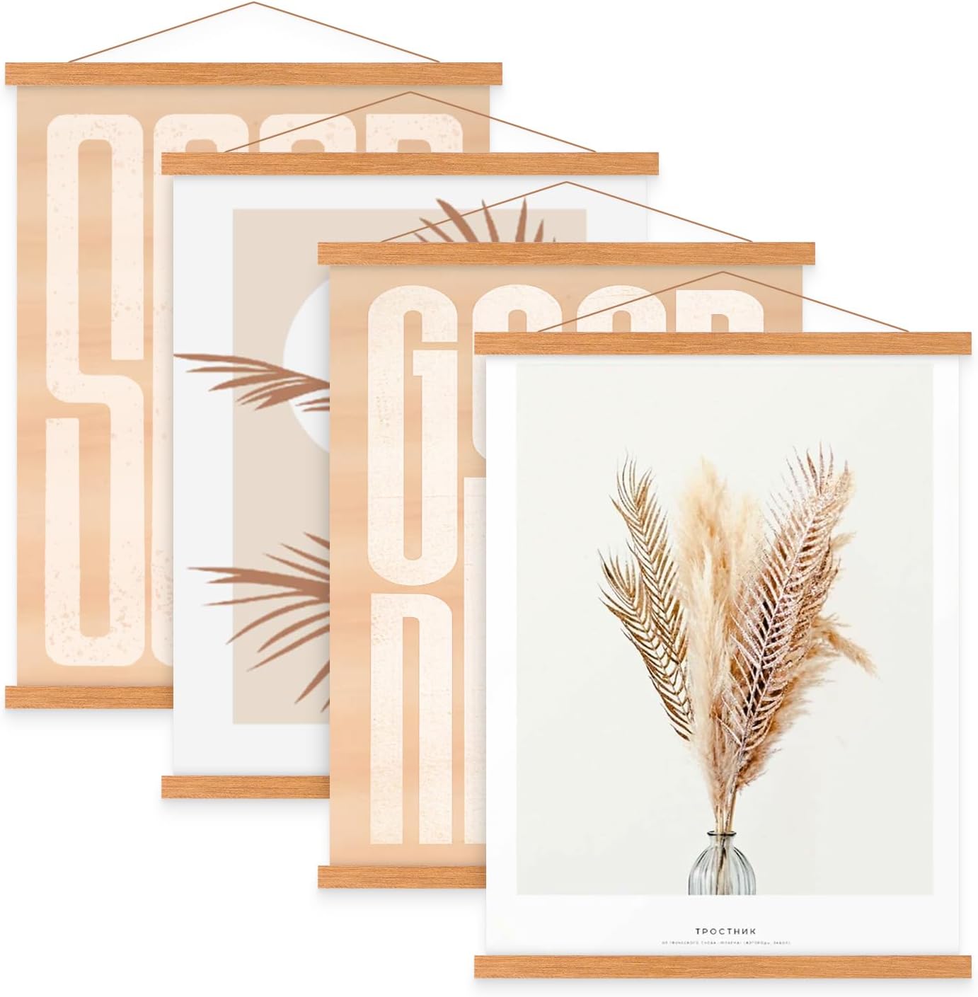 Magnetic Poster Hangers for 24x36 and 24x18 Art Prints