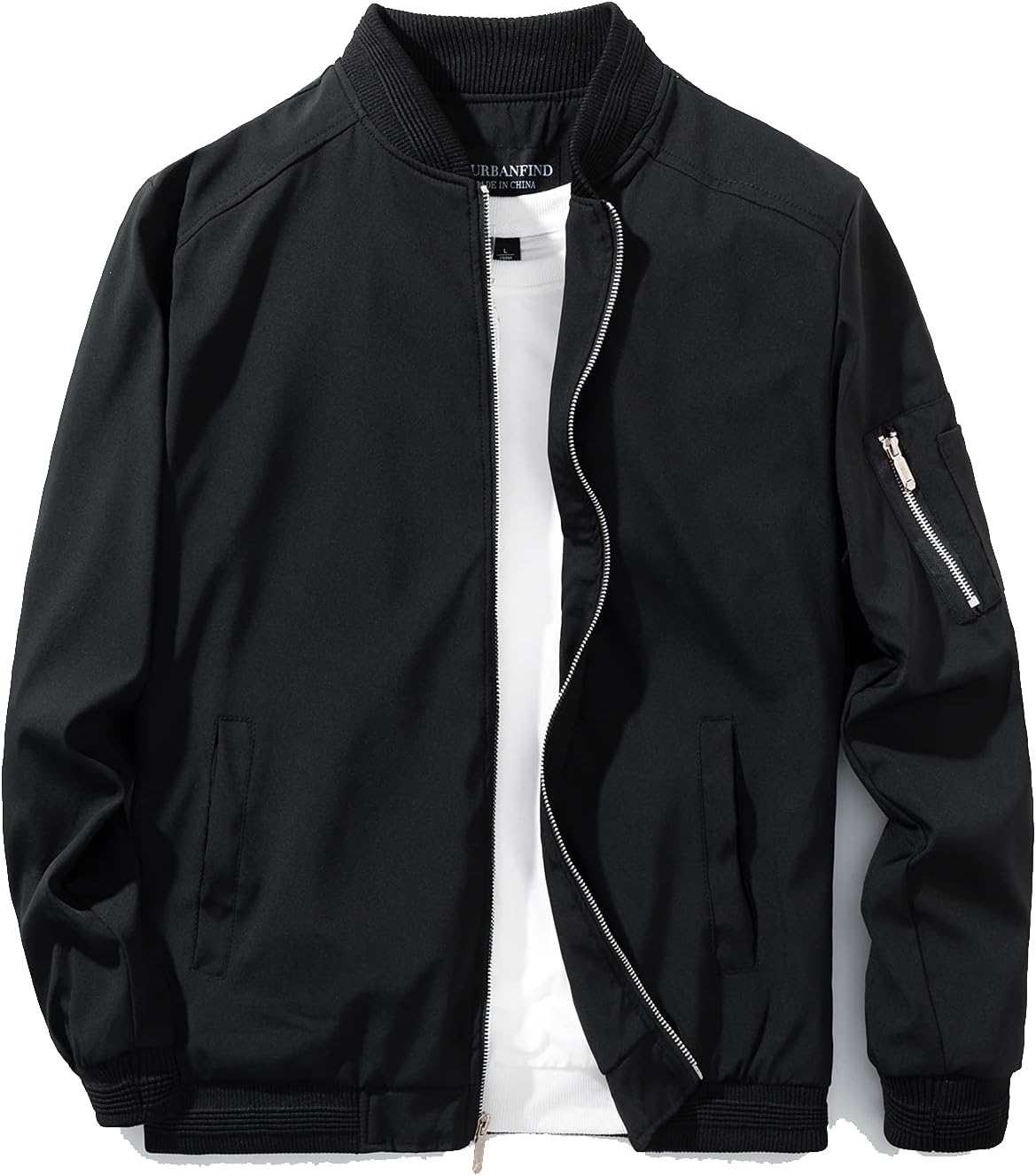 URBANFIND Men's Slim Fit Lightweight Sportswear Jacket Review