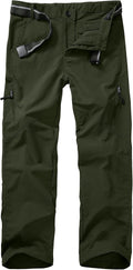 Boys' Cargo Pants - Lightweight Quick Dry Hiking Pants for Youth