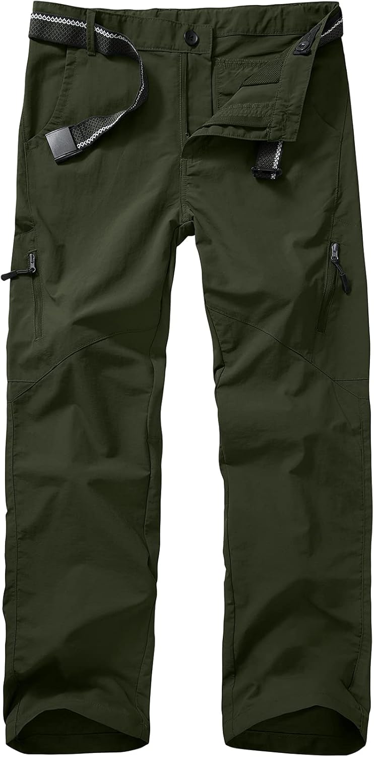 Kids' Cargo Pants for Boys - Quick Dry Hiking Outdoor Wear