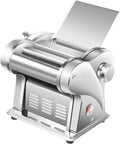 Commercial Stainless Steel Electric Pasta Maker - 8-Speed Cutter for Perfect Noodles!