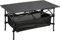Lightweight Aluminum Folding Camping Table - Portable Roll-Up Design