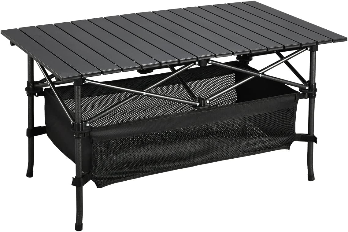 Lightweight Aluminum Folding Camping Table for Outdoor Use