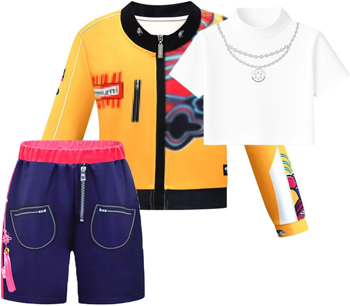 Girls Halloween Cosplay Costume Outfits for 4-13 Years Fun
