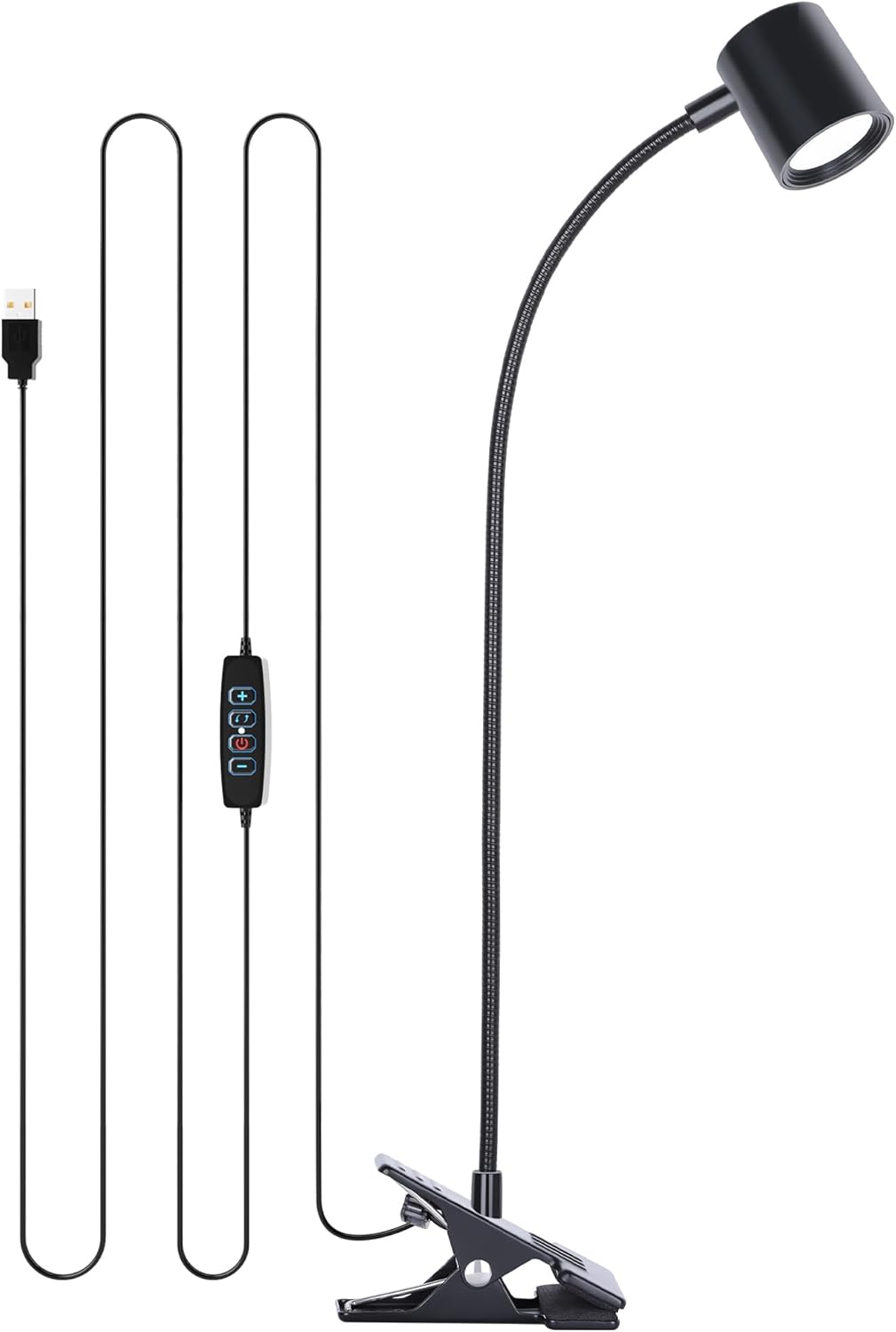 Dott Arts Clip-On Desk Lamp: Eye-Care LED Light