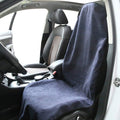 Sweat Towel Car Seat Cover for Gym Running Athletes - Dark Blue