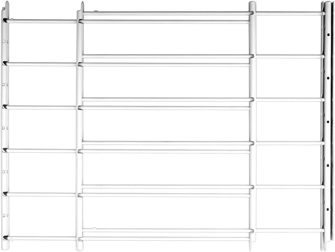 Knape & Vogt Swing-Open Style 6-Bar Child Safety Window Guard