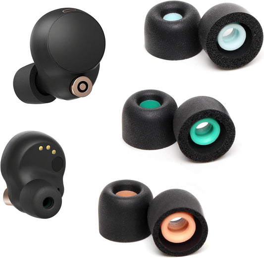 Ultimate Comfort: Memory Foam Ear Tips for Sony WF-1000XM4