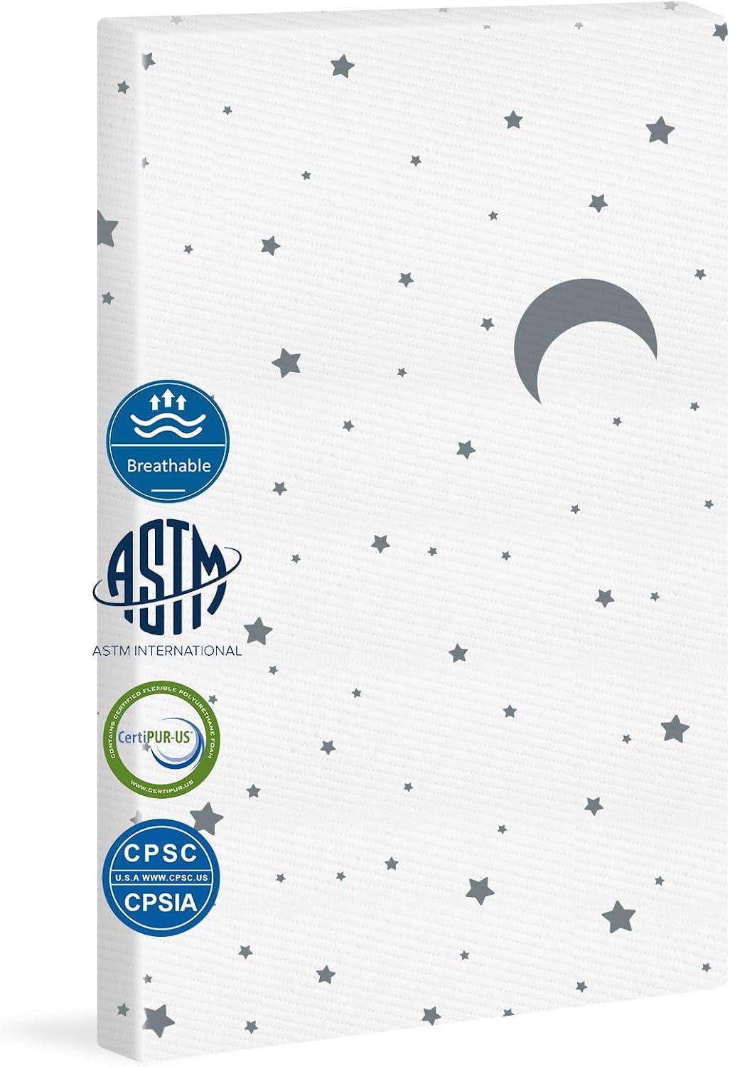 Pack and Play Mattress for Baby and Toddler - Safe Comfort