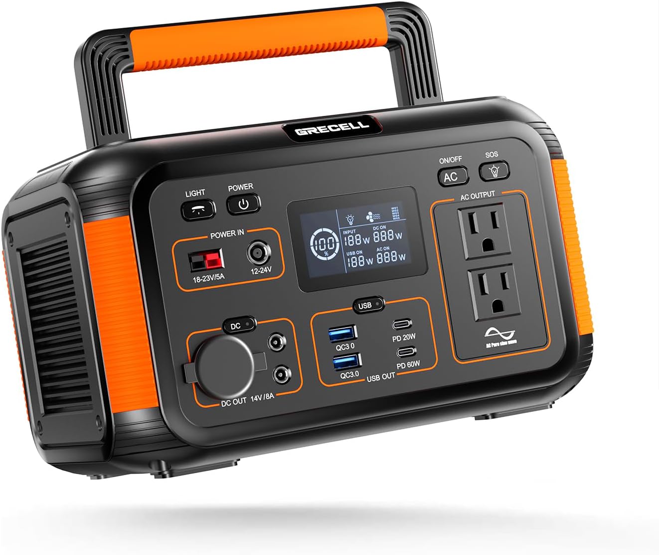 GRECELL 500W Solar Generator: Reliable Power Anywhere