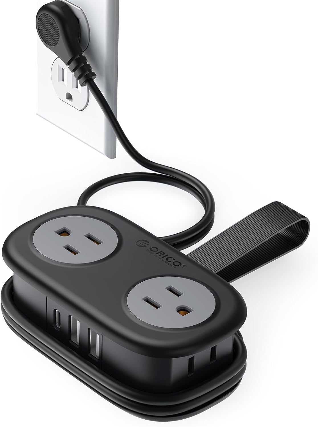 ORICO Mini Travel Power Strip - Compact & Powerful!