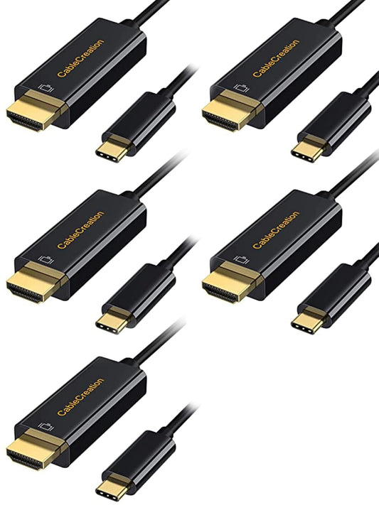 CableCreation USB C to HDMI Cable 6 FT for High-Quality Display
