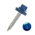 EAGLE 1 Metal Roofing Screws #10 Regal Blue 2 in - Durable Roof