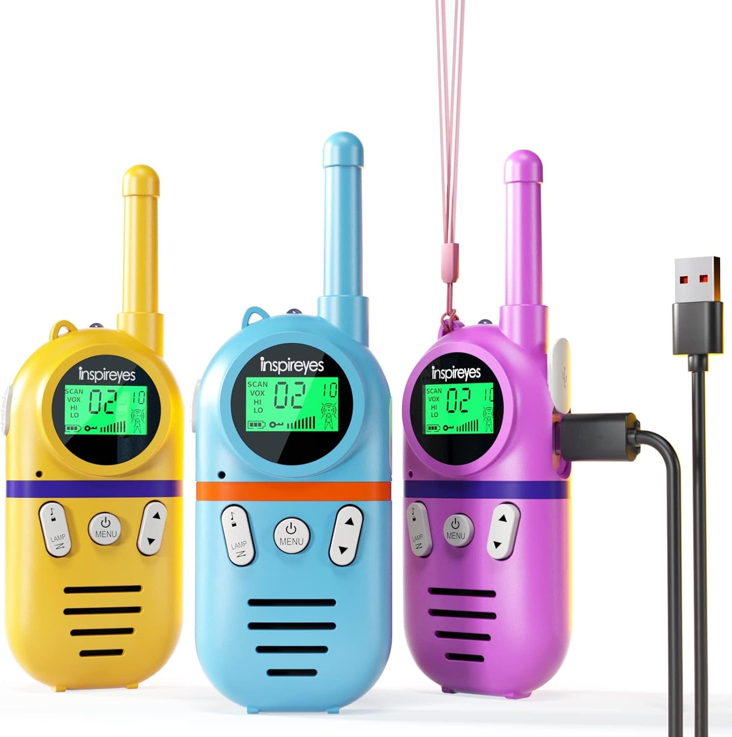 Rechargeable Walkie Talkies for Kids - Fun Outdoor Communication