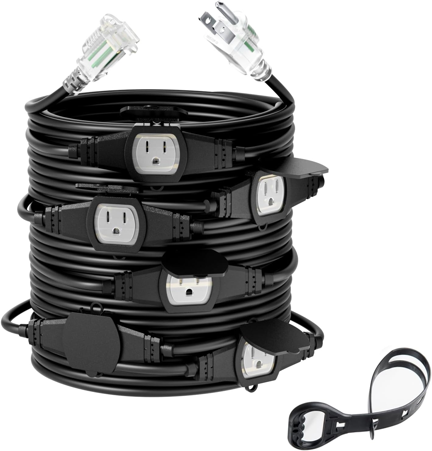 50FT 14 Gauge Outdoor Power Extension Cord for Versatile Use