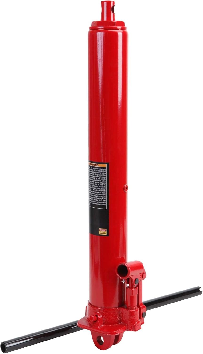 BIG RED AQD8DR Hydraulic Long Ram Jack for Heavy Duty Lifting