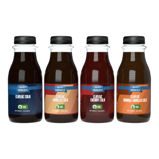 Ralph's Sodamix Pack - 4 Classic Cola Flavors!