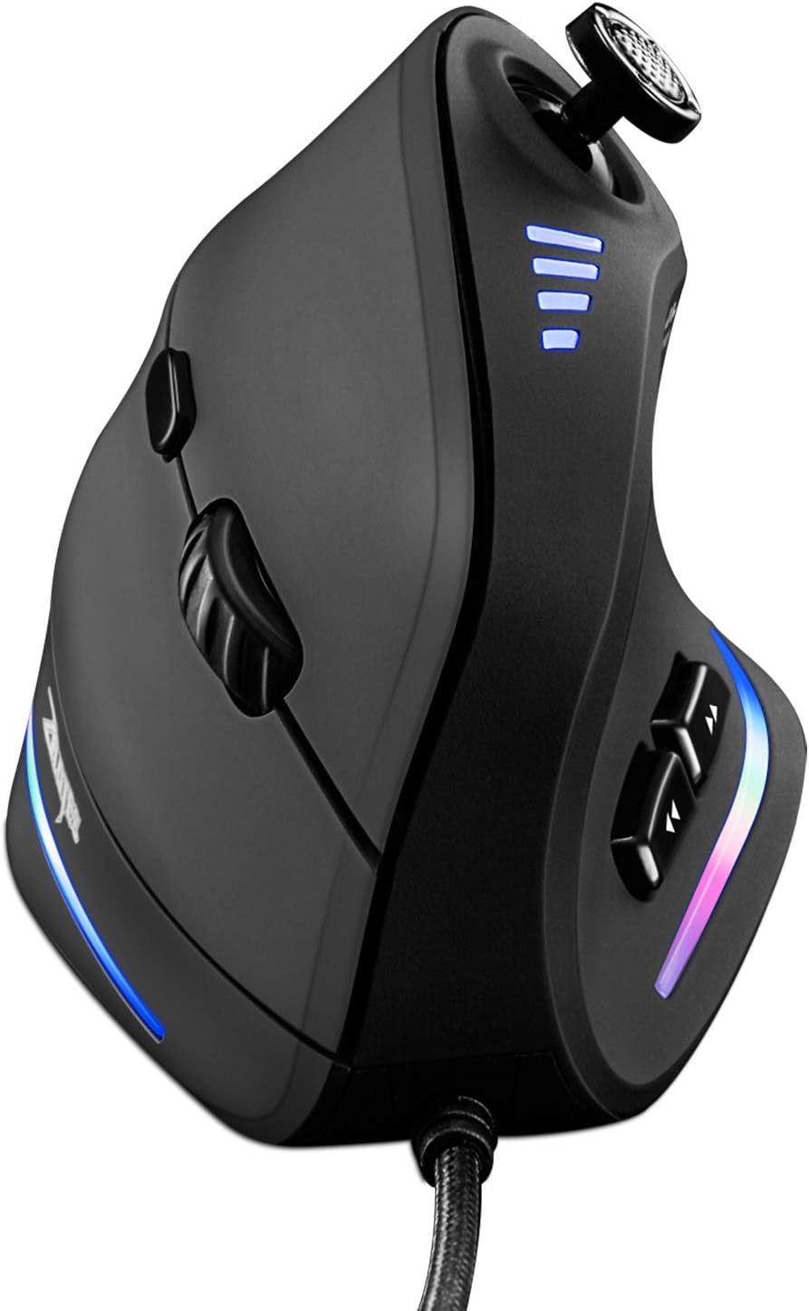 High Precision TRELC Gaming Mouse - 10000 DPI, 11 Buttons