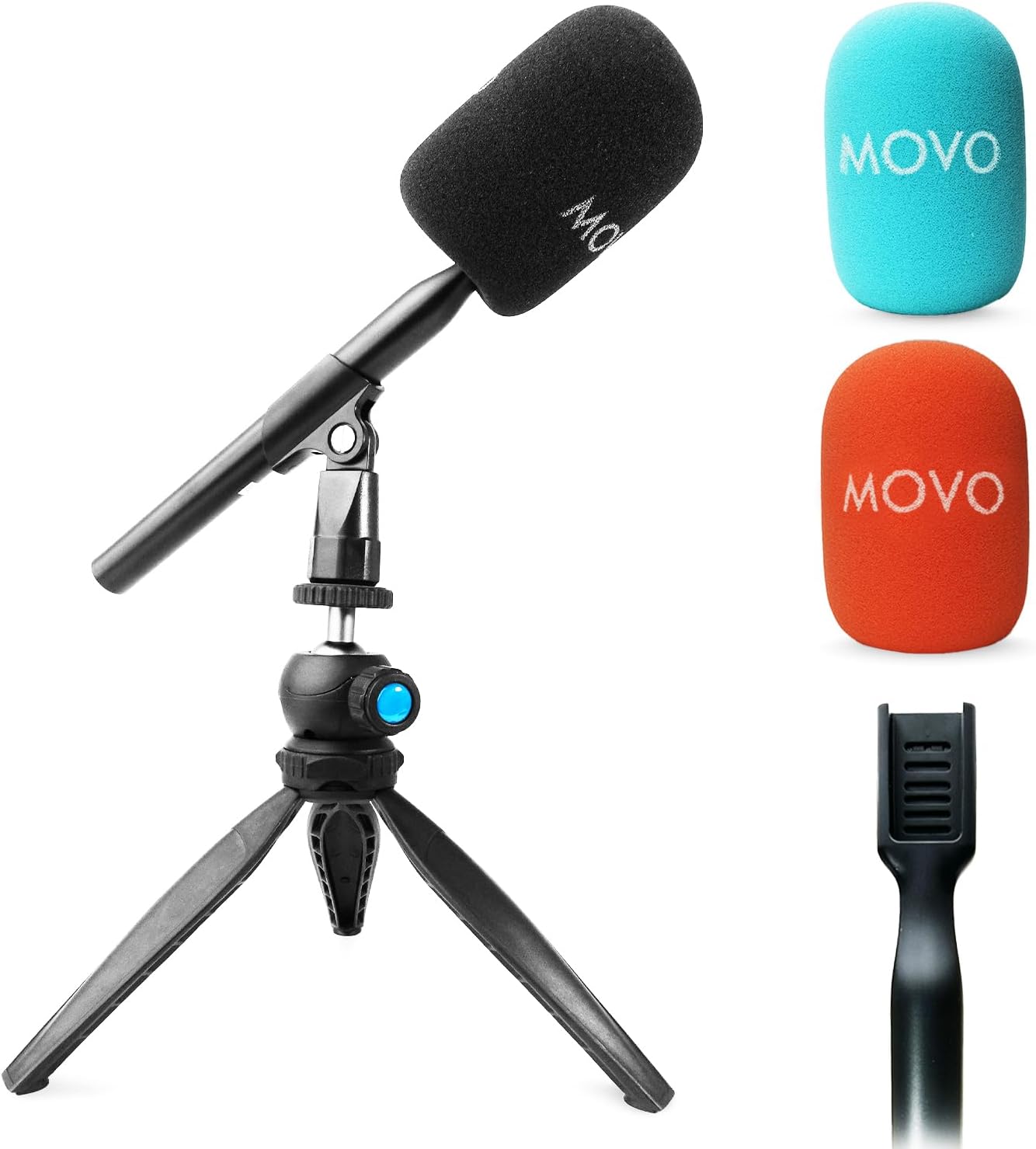 Movo WMX-HM Wireless Interview Microphone Adapter for Creators